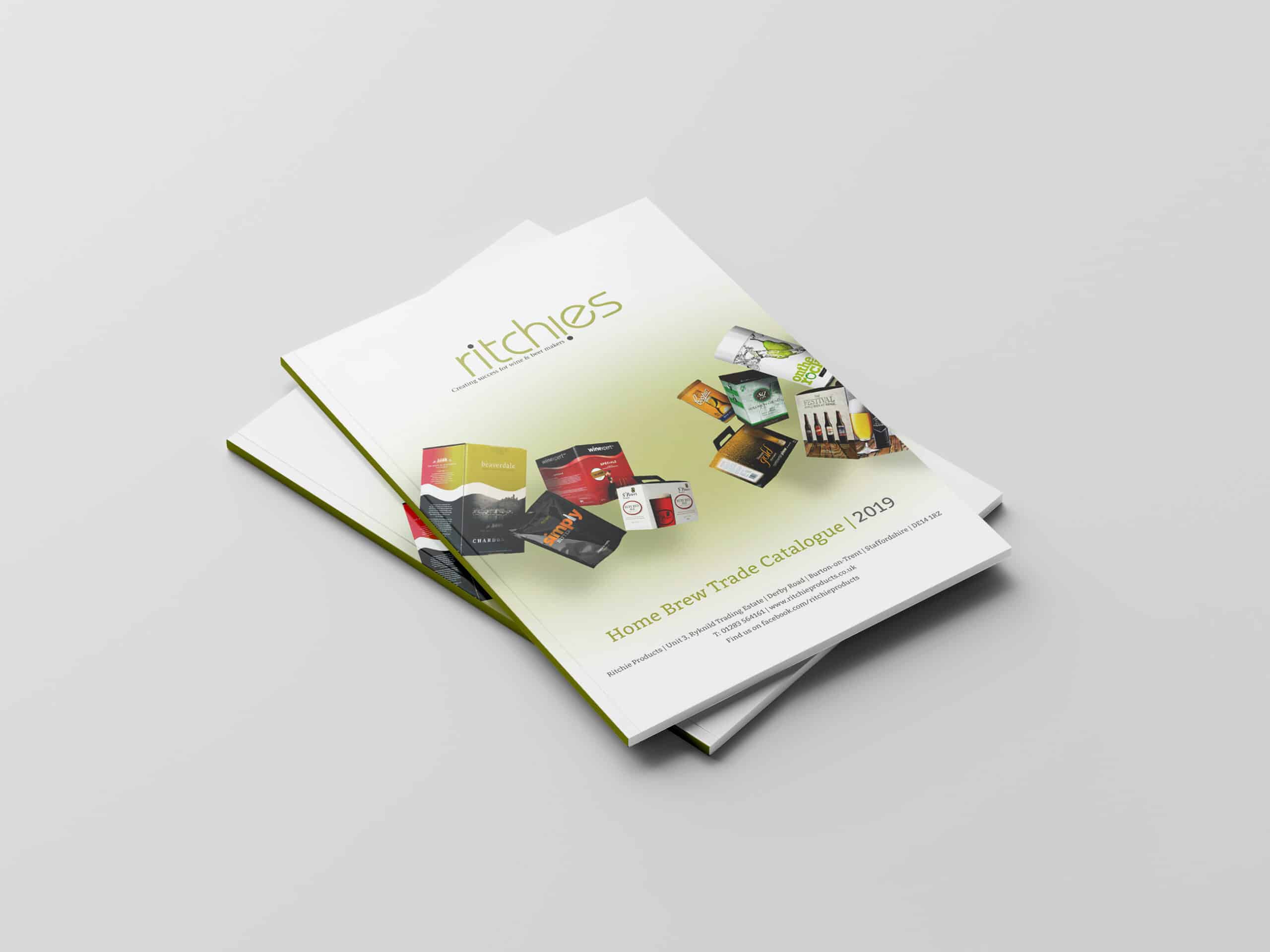 Product catalogue design for Ritchie Products by Fuse4